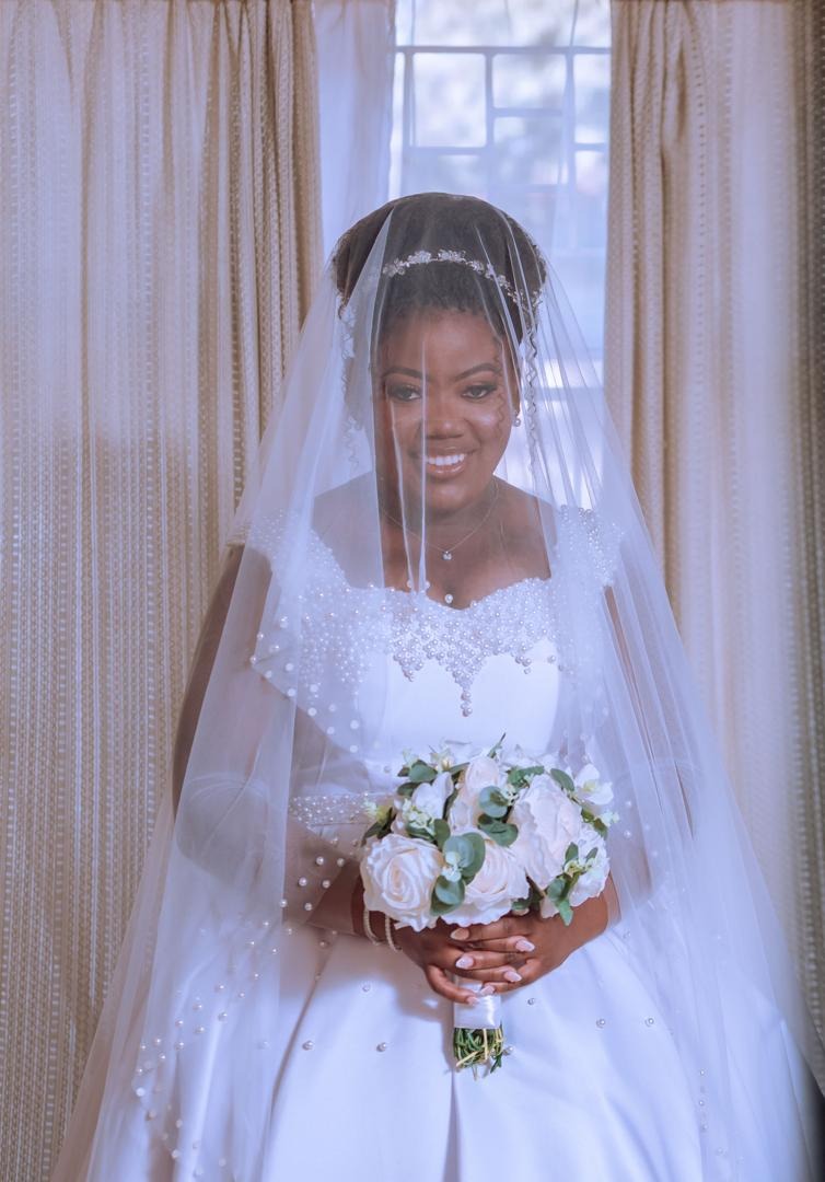 AfriWest couture bridal gown