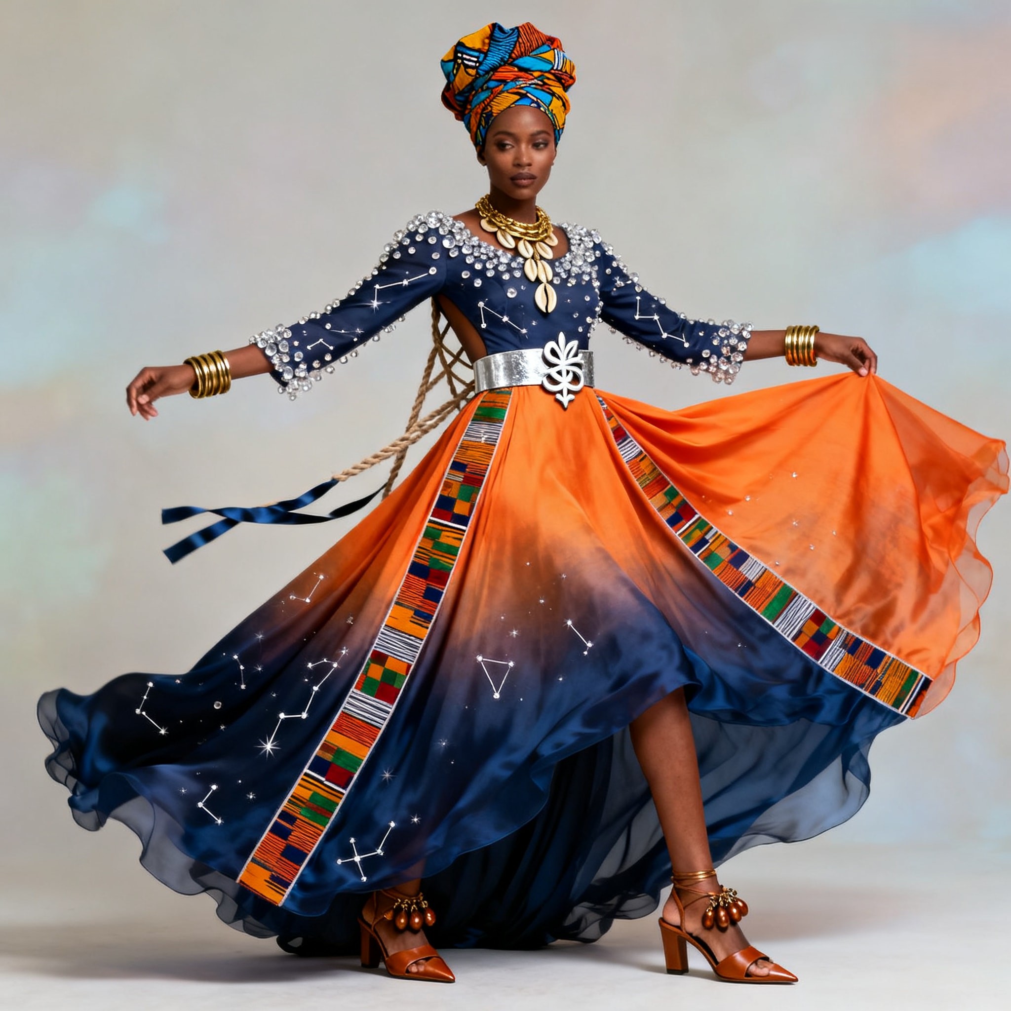 Tekla's AfriWest Couture Brand Identity