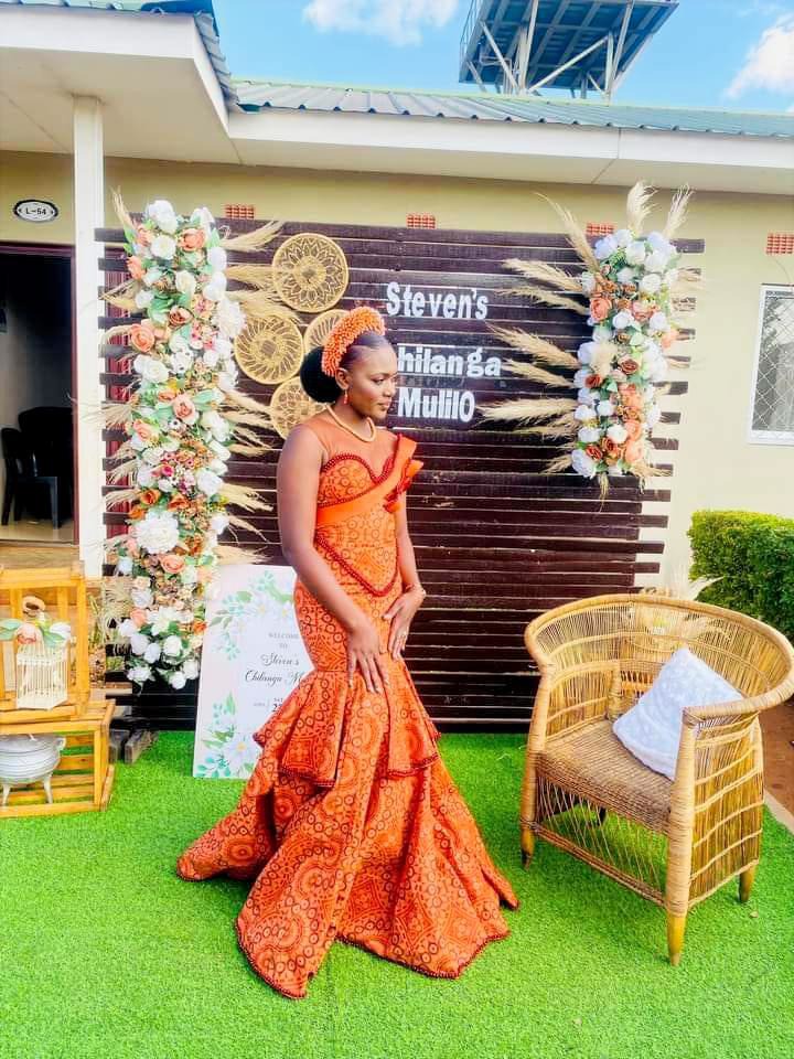 Sculptured dress showcase